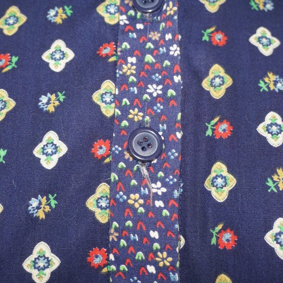 Vintage 70s Mindy Malone ILGWU Floral Boho Prairie Dress - Picture 3 of 10